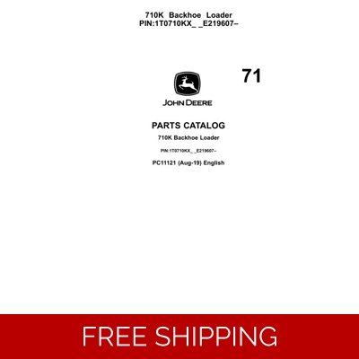71 JOHN DEERE 710K BACKHOE LOADER PARTS CATALOG 71 JOHN DEERE 710K BACKHOE LOADER PARTS CATALOG